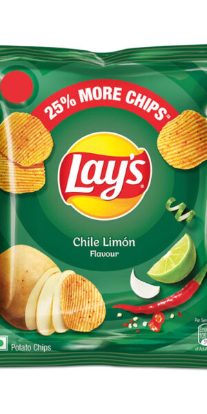 Lay's Chilli & Lemon Flavour Potato Chips 50g
