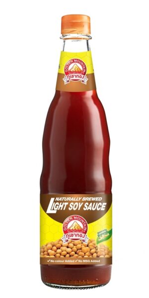 Golden Mountain Light Soy Sauce Naturally Brewed 600ml