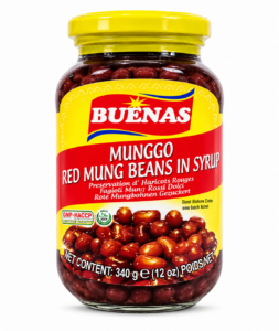 Buenas Red Mung Beans in Syrup 340g