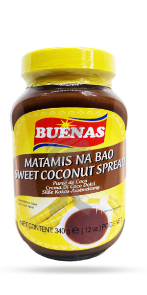 Buenas Matamis Na Bao Coconut Spread 340g
