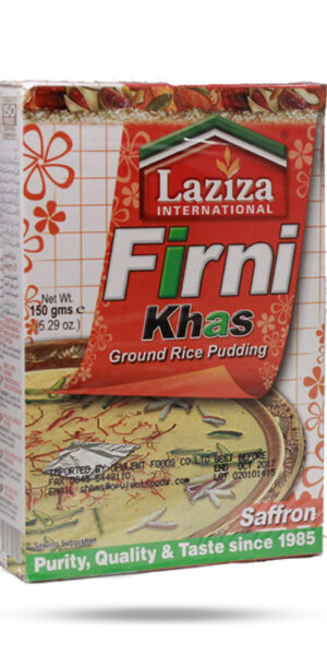 Laziza Firni Khas  Saffron Pudding Mix 150g