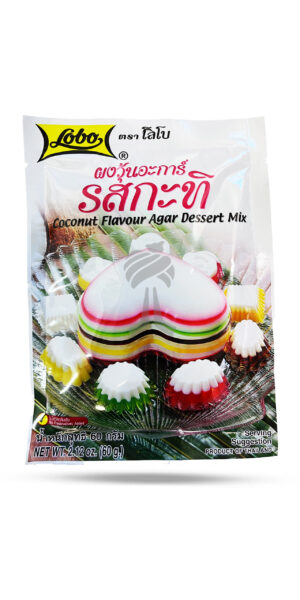 Lobo Coconut Flavour Agar Dessert Mix 60g