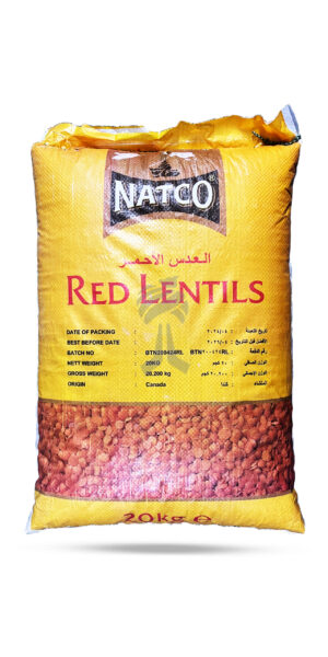 Natco Red Lentils 20kg