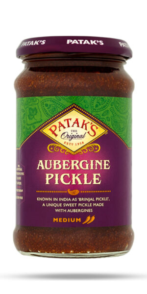 Patak's Brinjal Aubergine Pickle 312g