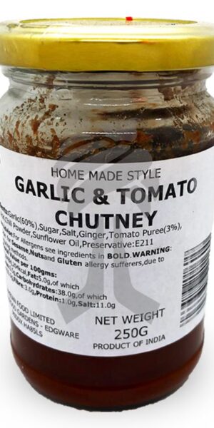 Cambian Garlic & Tomato Chutney 250g