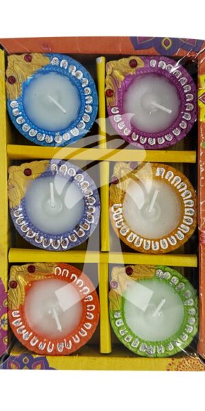 Diya with Wax (106)