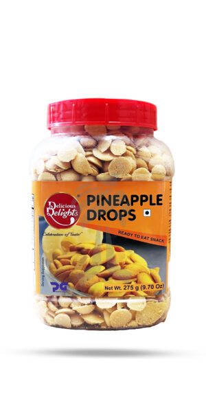 Delicious Delights Pineapple Drops 275g