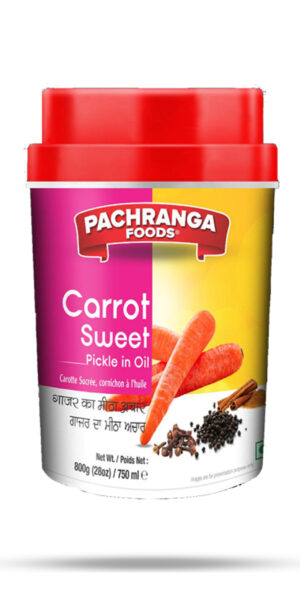 Pachranga Foods Carrot Sweet Pickle 800g
