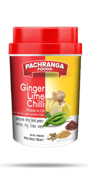 Pachranga Foods Ginger Lime Chilli Pickle 800g