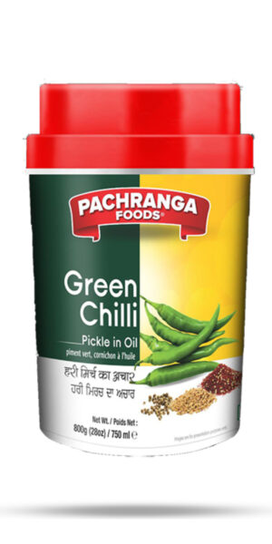 Pachranga Foods Green Chilli Pickle 800g