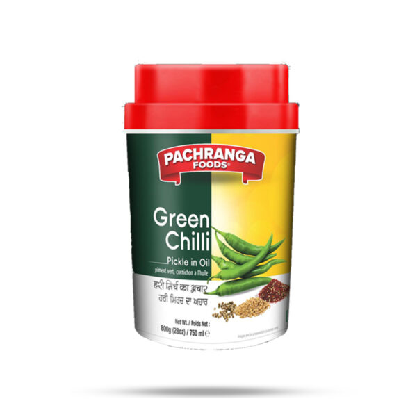 Pachranga Foods Green Chilli Pickle 800g