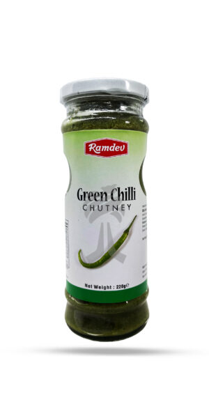 Ramdev Green Chilli Chutney 220g