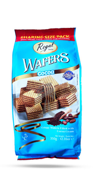 Regal Wafers Cocoa Flavoured 350g
