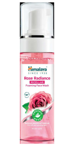 Himalaya Rose Radiance Micellar Foam Face Wash 150ml