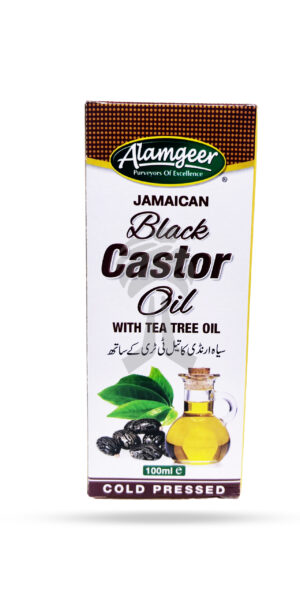 Alamgeer Black Castor Oil With Tea Tree Oil 100ml