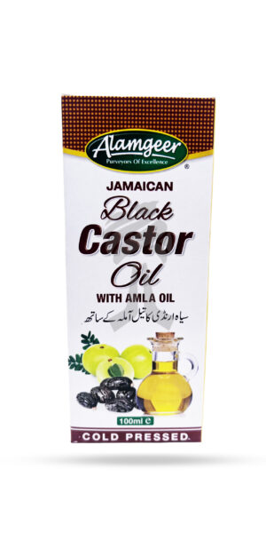 Alamgeer Black Castor Oil With Amla Oil 100ml