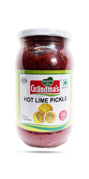 Grandma's Hot Lime Pickle 400g