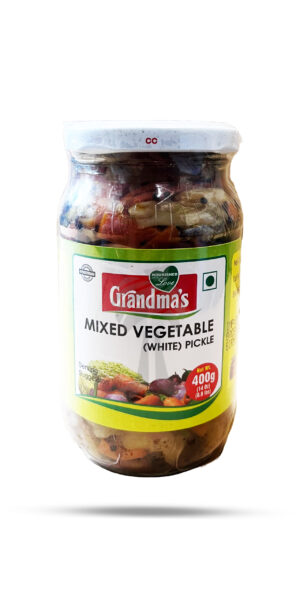 Grandma's Mixed Vegetable White Pickle 400g