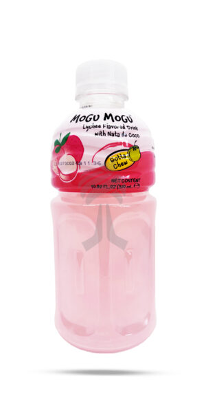 Mogu Mogu Lychee Flavored Drink With Nata De Coco 320ml