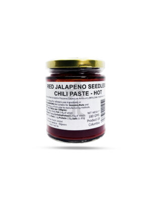 Cambian Red Jalapeno Seedless Chilli Paste - Hot 180g