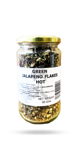Cambian Green Jalapeno Flakes Hot 80g
