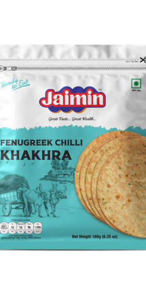 Jaimin Fenugreek Chilli Khakhra 180g
