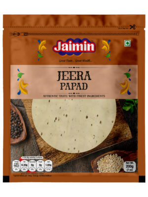 Jaimin Jeera Papad 200g