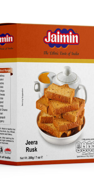 Jaimin Jeera Rusk 200g
