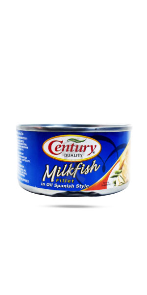 Century Milkfish Bangus Fillets Spanish Style In Oil 184g