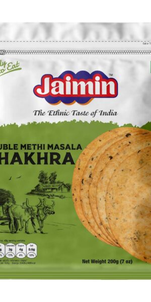 Jaimin Double Methi Masala Khakhra 200g