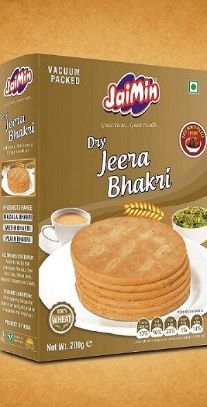 Jaimin Dry Jeera Bhakri 200g