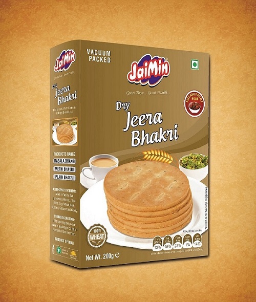 Jaimin Dry Jeera Bhakri 200g • Hallans