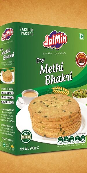 Jaimin Dry Methi Bhakri 200g