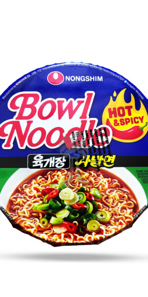 Nongshim Hot & Spicy Bowl Noodle 100g