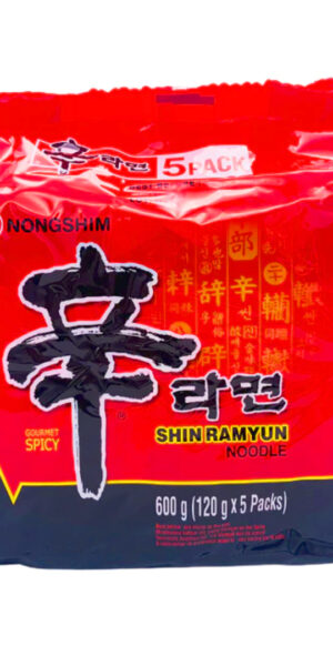 Nongshim Shin Ramyun Noodle Soup 120gx5
