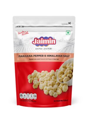 Jaimin Makhana Pepper & Himalayan Salt 80g