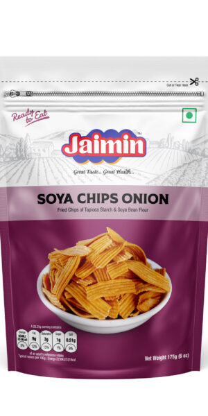 Jaimin Soya Chips Onion 175g
