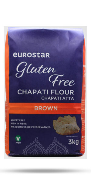 Eurostar Gluten Free Chapati Flour Brown 3kg
