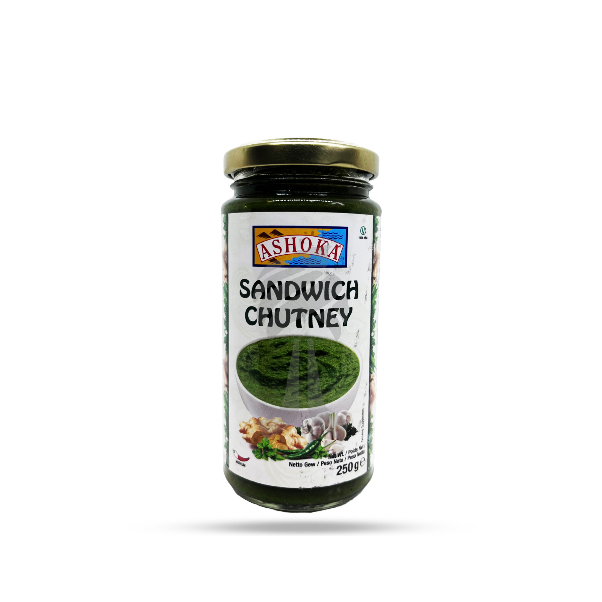 Ashoka Sandwich Chutney 250g • Hallans