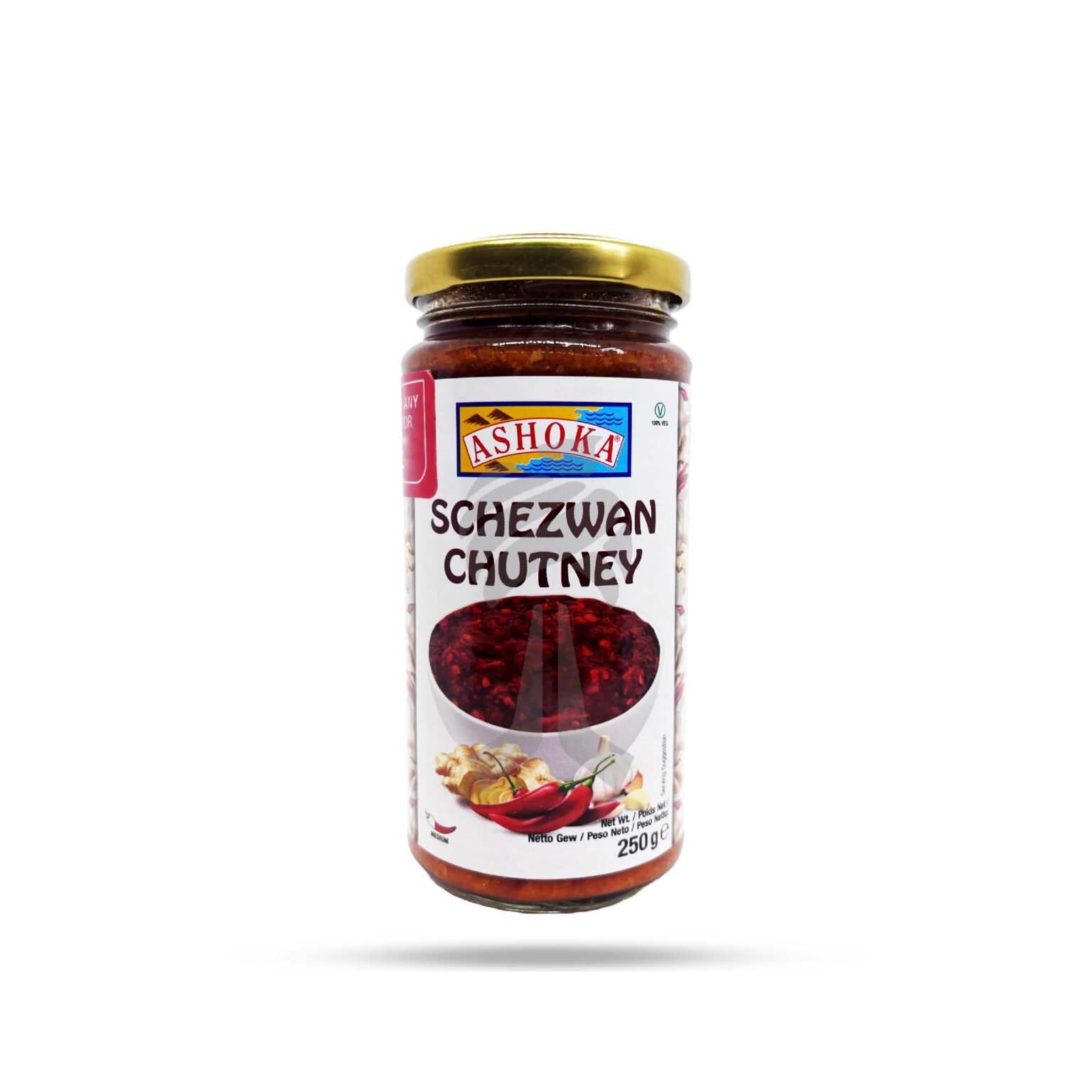 Ashoka Schezwan Chutney 250g • Hallans