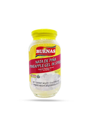 Buenas Nata De Pina Pineapple Gel in Syrup 340g