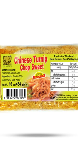 Chang Chinese Turnip Chop Sweet  454g