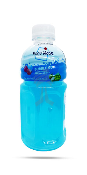 Mogu Mogu Bubble Gum Flavoured With Nata De Coco 320ml
