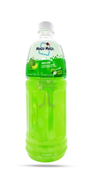 Mogu Mogu Melon Flavoured Drink with Nata De Coco 1lt
