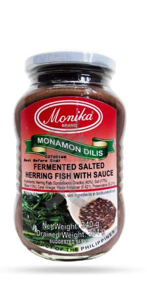 Monika Monamon Dilis Fermented Salted Herring Fish 340g