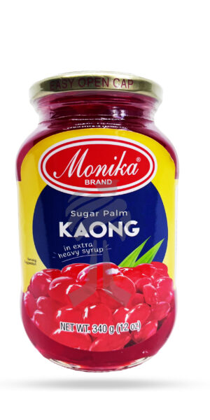 Monika Palm Fruit Preserves (Kaong) Red 340g