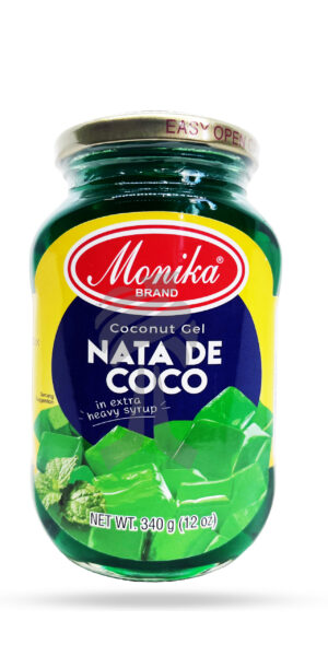Monika Coconut Gel (Nata De Coco) Green 340g