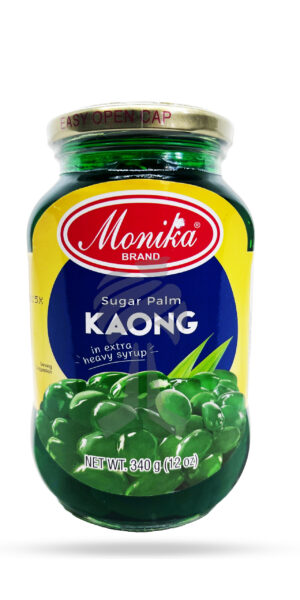 Monika Sugar Palm Fruit Preserves (Kaong) Green 340g