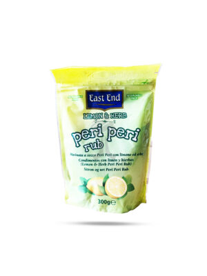 East End Lemon & Herb Peri Peri Rub 300g