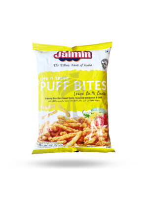 Jaimin Lemon Chilli Chatka Puff Bites 80g
